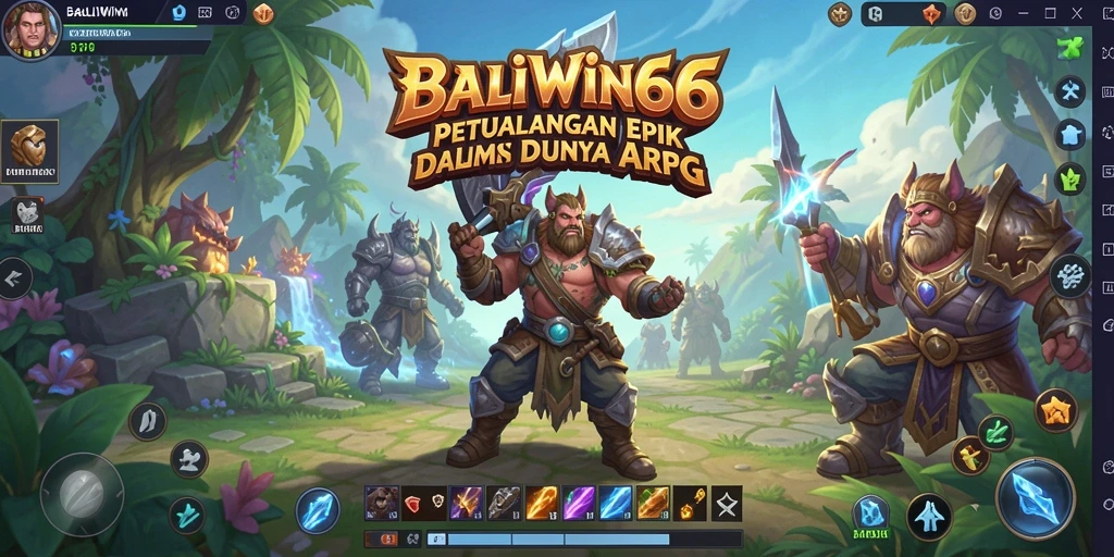 Screenshot gameplay BALIWIN66 menampilkan aksi pertarungan yang seru.