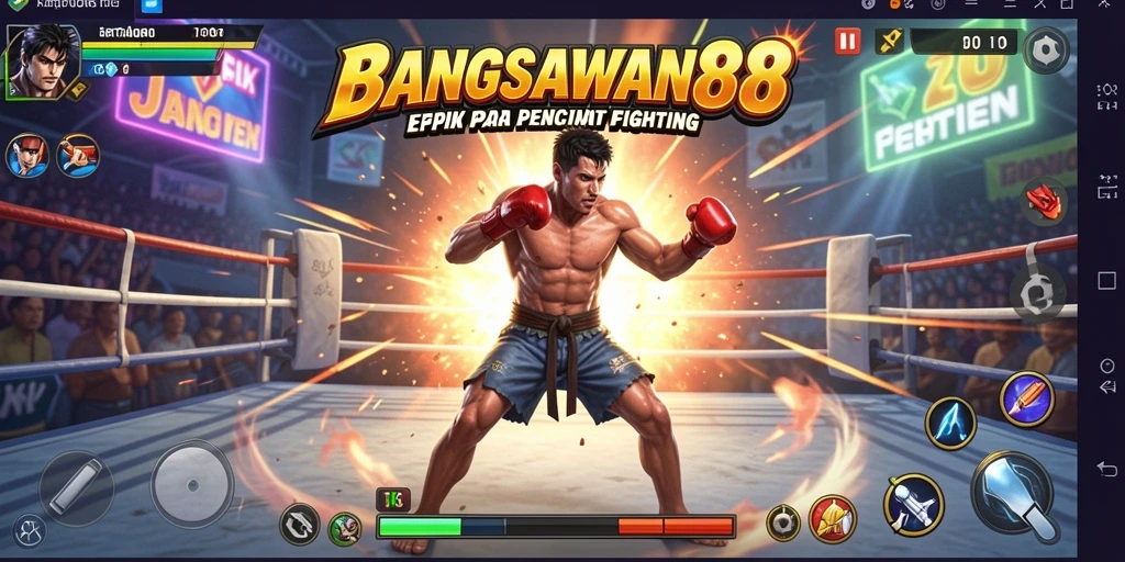 Tampilan gameplay BANGSAWAN88 yang penuh aksi menarik.