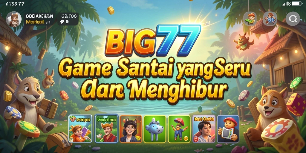 Gameplay seru BIG77 yang penuh warna dan tantangan menarik.