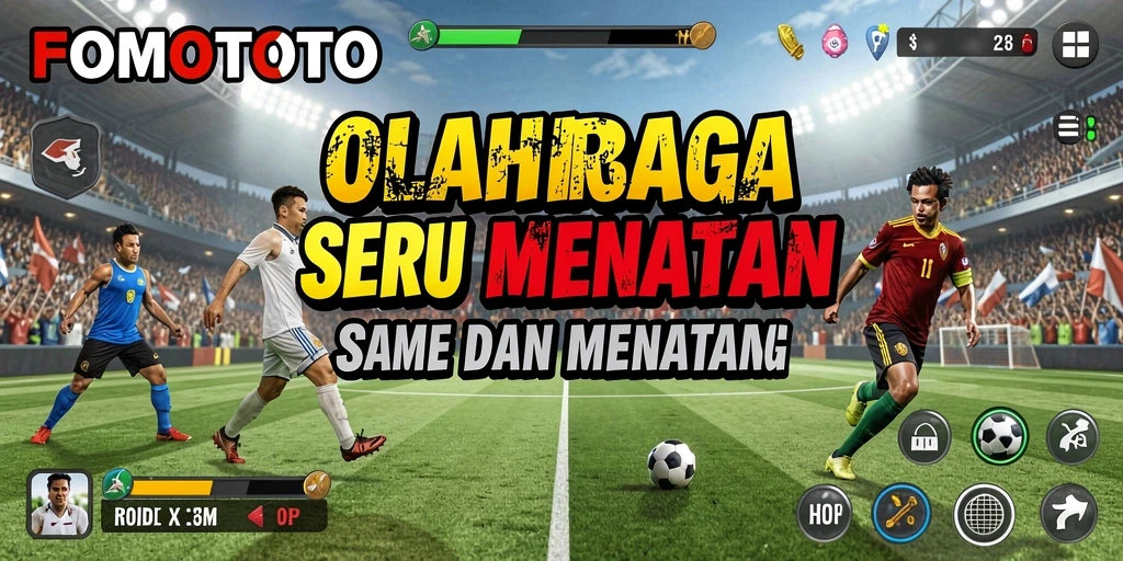 Tampilan gameplay FOMOTOTO yang mengasyikkan dan berwarna.