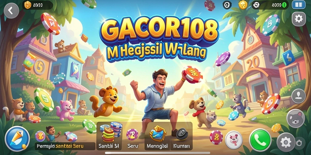 Screenshot gameplay GACOR108 menampilkan momen menyenangkan dalam permainan.