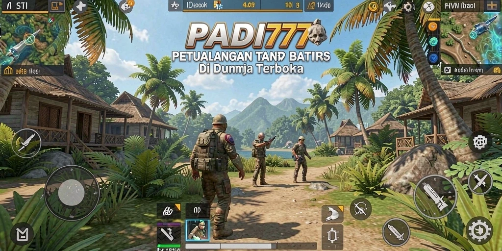 Tangkapan layar PADI777 menampilkan gameplay dunia terbuka yang menakjubkan.